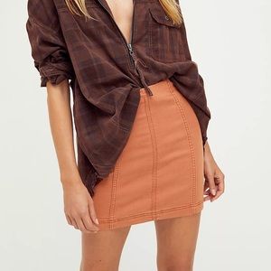 Free peoples modern femme demon mini skirt
